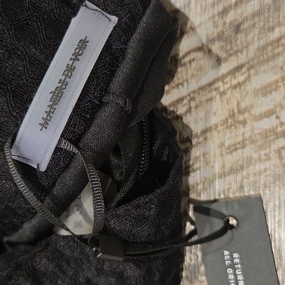 Maniere De Voir Black Boot Cut Flare Pants - Picture 9 of 13